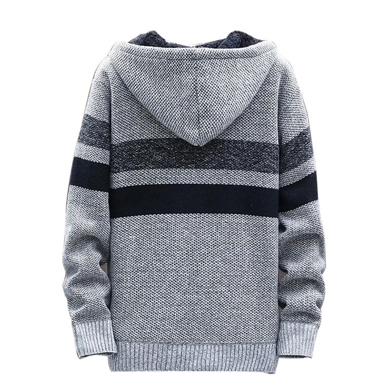 캐주얼 남성 울 기모 가디건