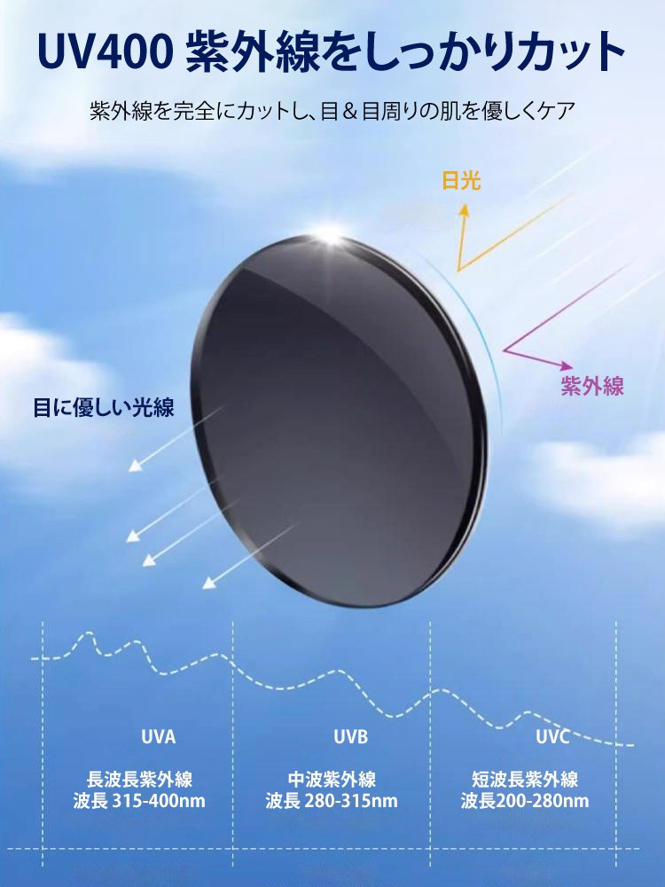 レディースフレンチ風レトロサングラス