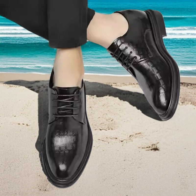 면구두 소재로 편안한 남성 슈즈