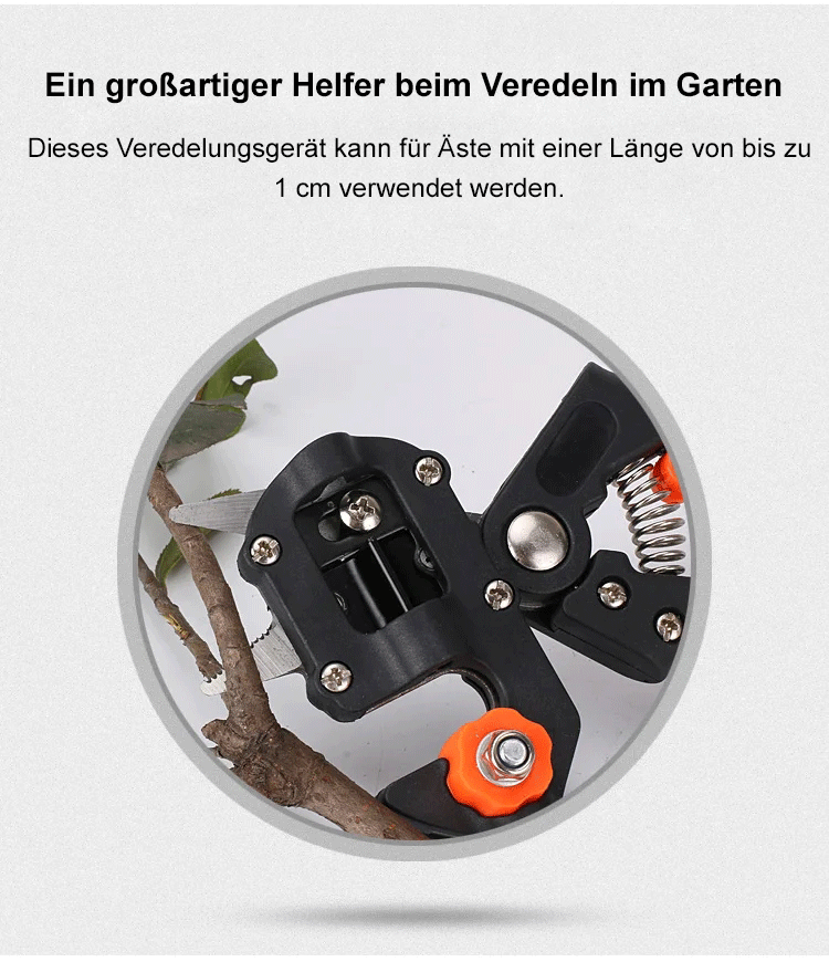 Langlebiges und rostfreies Veredelungsmesser