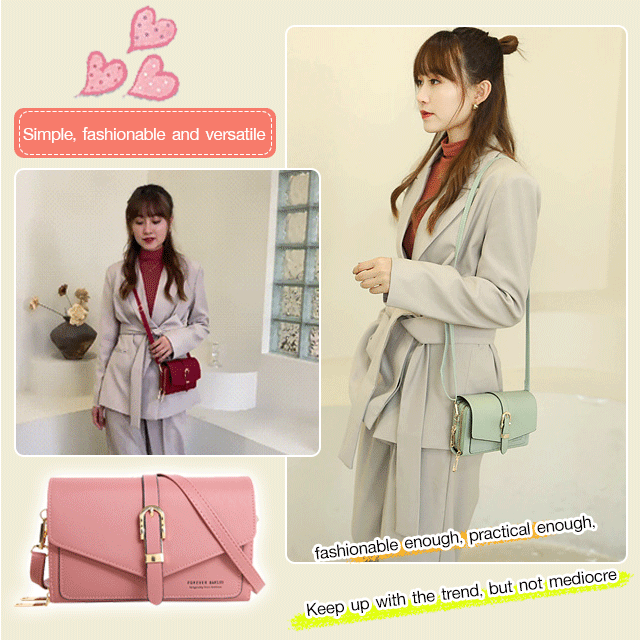 Ladies long fashionable crossbody mobile phone bag