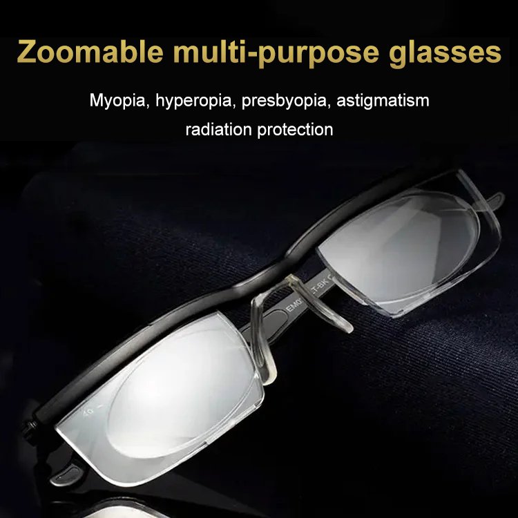Varifocal multifunction glasses