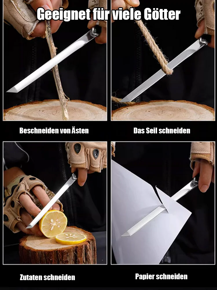 Hochwertiges Taschenmesser aus gehämmertem Edelstahl