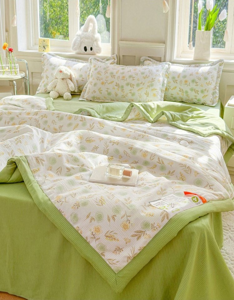 Bubble Cotton Summer Comforter