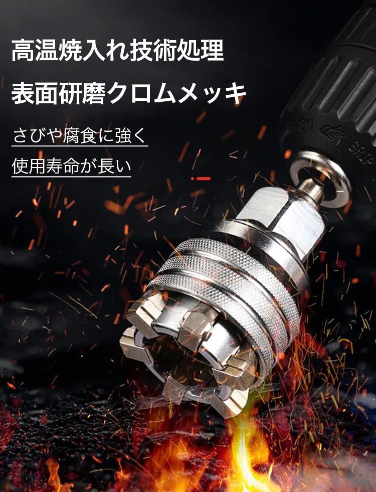 家庭用工具セットに最適なソケットレンチ