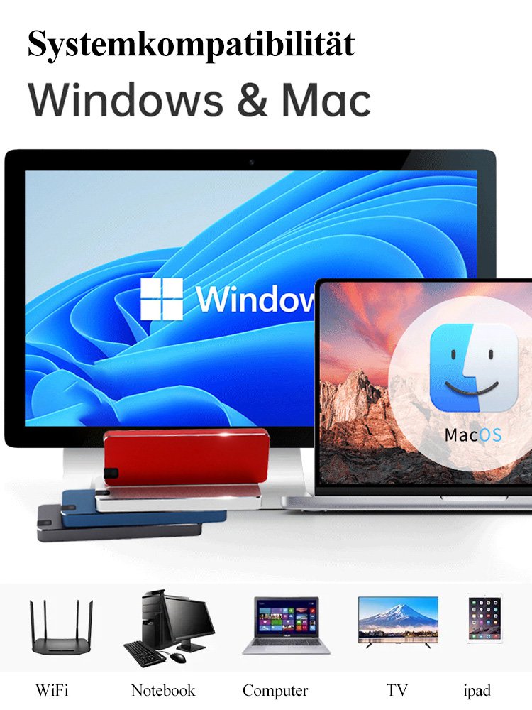 Tragbares mobiles Festplattenlaufwerk