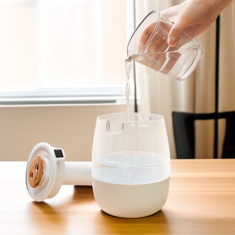 디퓨저 겸용 항습 가습기 사용 장면