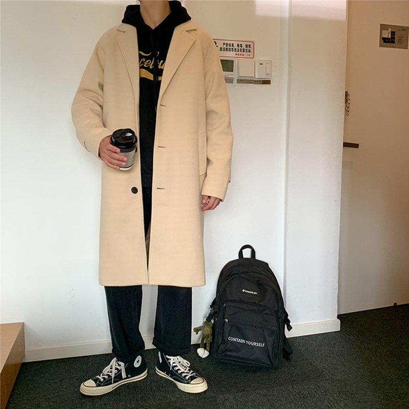 テーラードロングコート