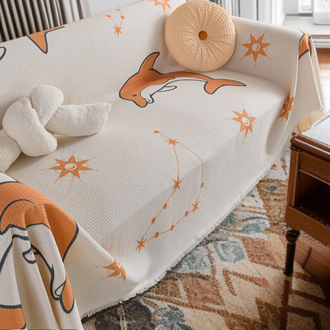 미끄럼방지 기능 소파커버 디테일