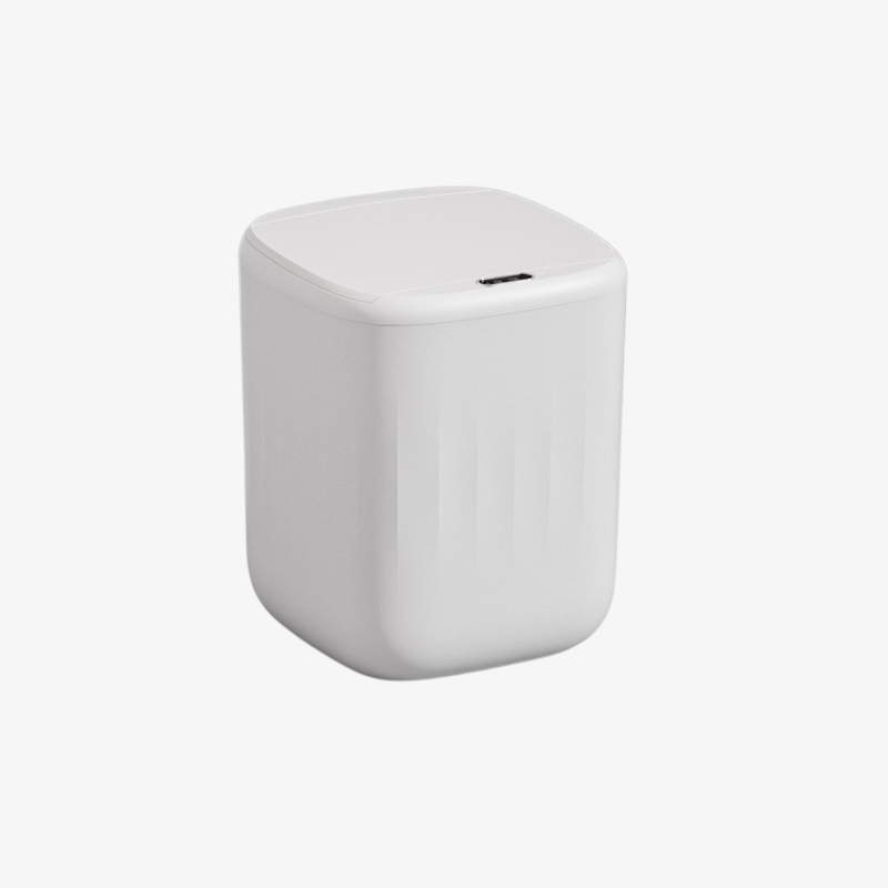 화장실에 적합한 자동 휴지통 디자인