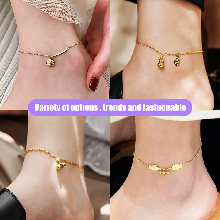 High-end light luxurious fashion versatile anklet