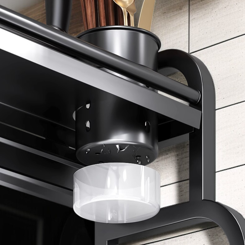 多機能高さゾーニングオーガナイザー マルチシェルフキッチンスパイスシェルフ キッチン用品 カウンター スパイス オーガナイザー ナイフホルダー 箸 オーガナイザー