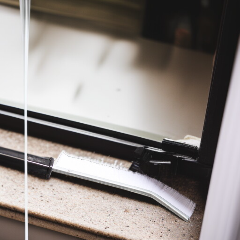 グレー隙間ブラシの毛先アップ画像