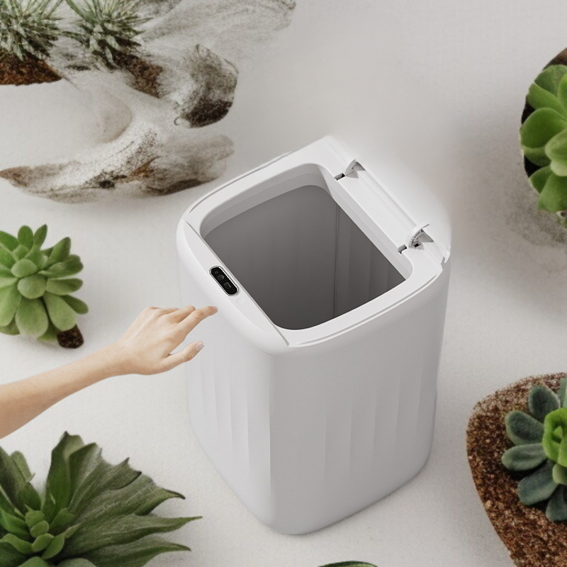 거실용 자동 감지 휴지통 모습