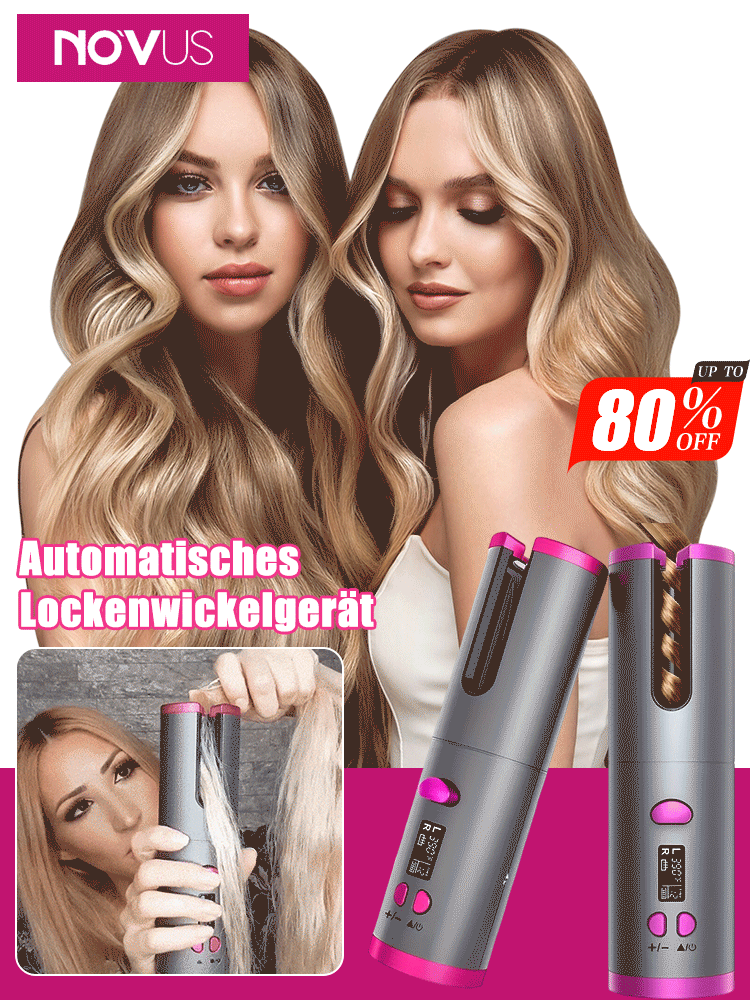 Automatischer USB-Lockenwickler