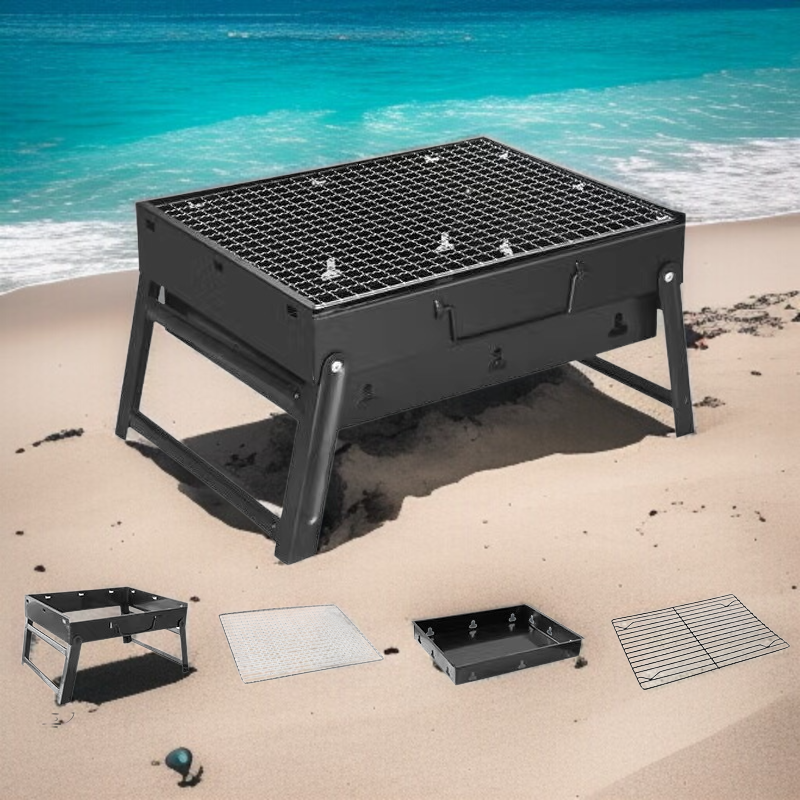 아웃도어 휴대용 바베큐 그릴 전체 모습