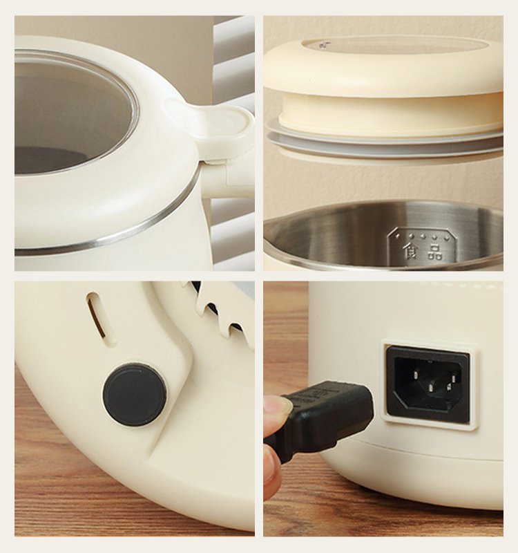 Touch screen fully automatic cleaning multi-functional food processor blender