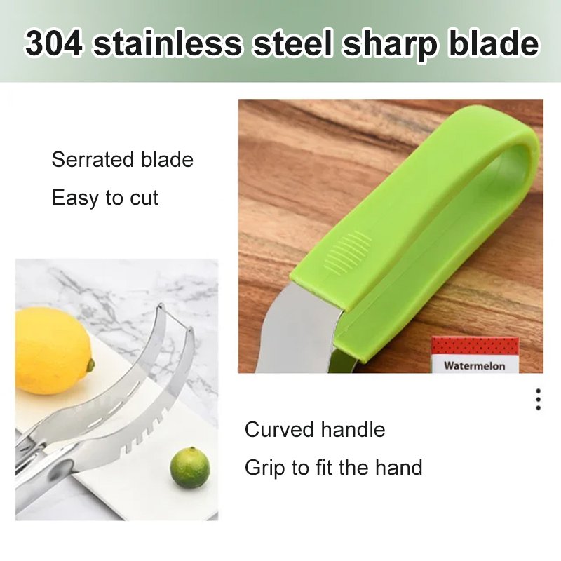 Multifunctional stainless steel fruit slicer