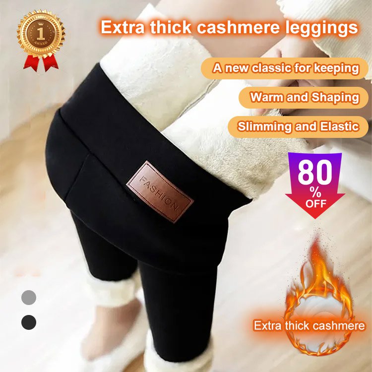 Extra thick cashmere leggings