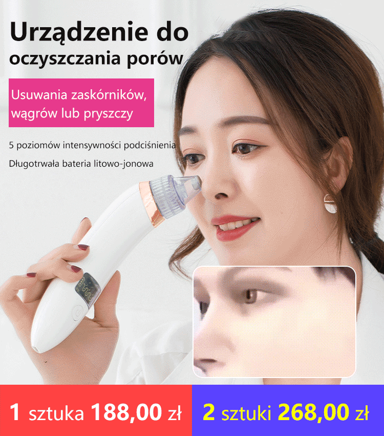 Urządzenie do oczyszczania porów