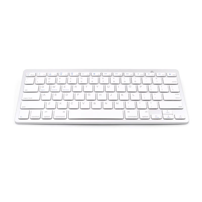 لوحة مفاتيح بلوتوث باللون الأبيض X5 الإنجليزية