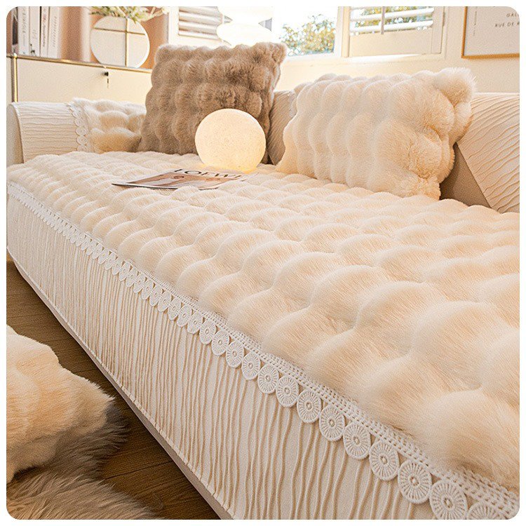 ラビットファーソファーカバー-zizi-by オンラインストア