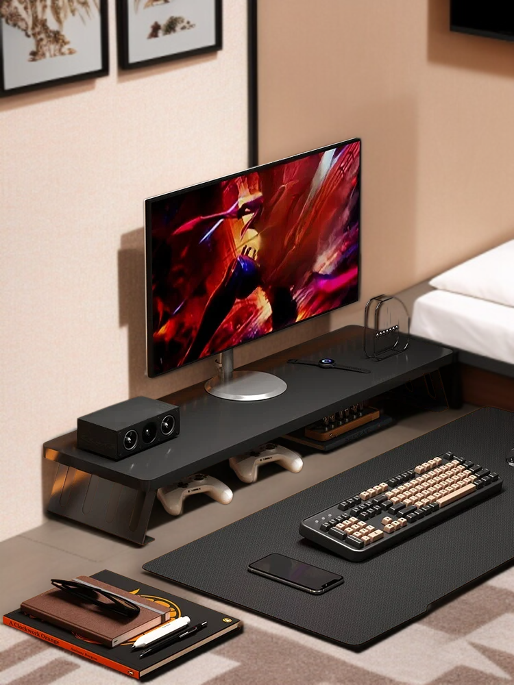 モニター台 卓上 机上台 ディスプレイ 台 パソコン台 卓上 pc台 モニタースタンド ディスプレイ台 ノートパソコン/プリンター/タブレットパソコンに適用 耐荷重25kg