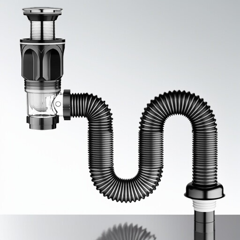 세면대 하수관 귀취방지 액세서리 이미지