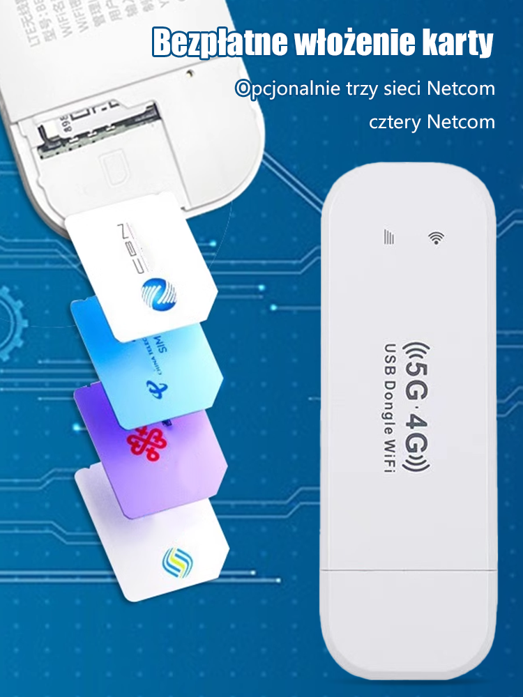 przenośny bezprzewodowy router Wi-Fi