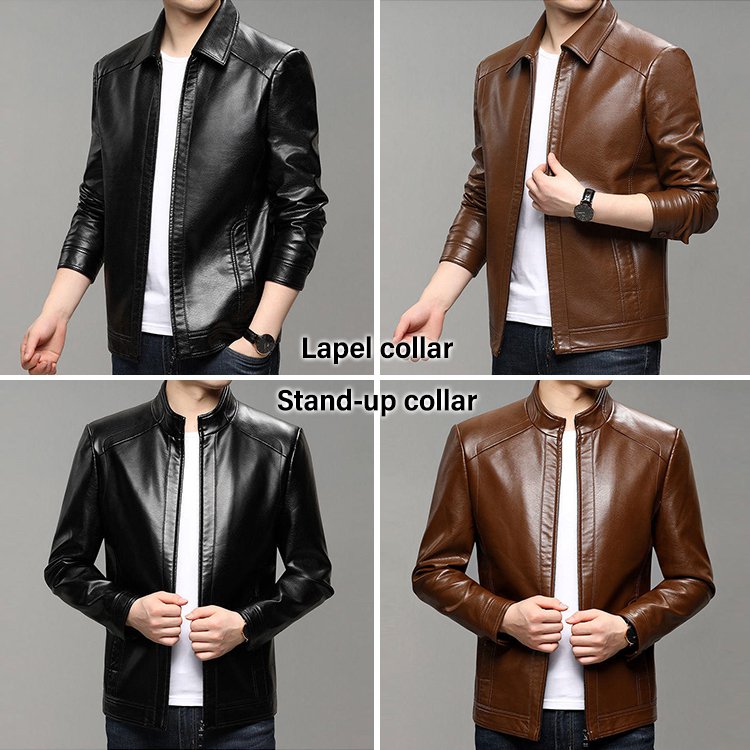 Men's Leather Jacket Collection