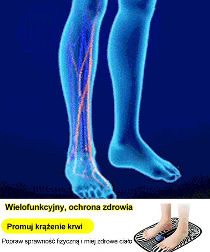 Inteligentny EMS poduszka stóp do masażu punktów akupunkturowych , urządzenie do upiększenia nóg
