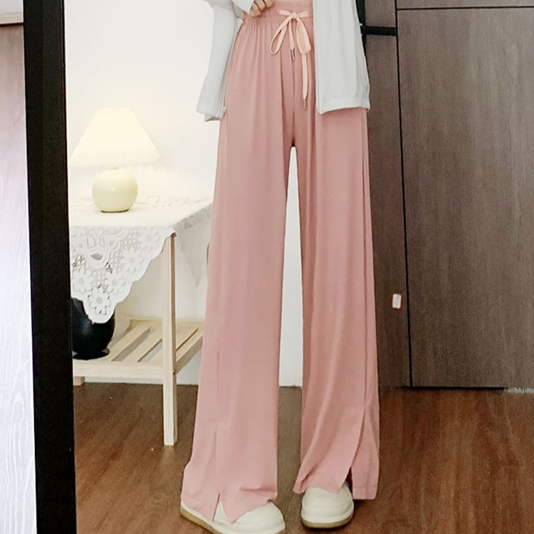 アイスシルクUVカットワイドパンツ