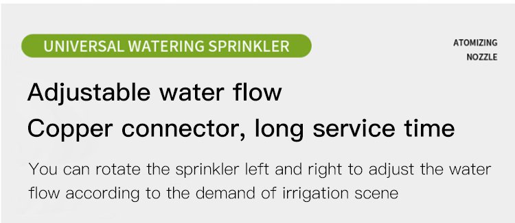 Complete Gardening Automatic Sprinkler Set with accessories