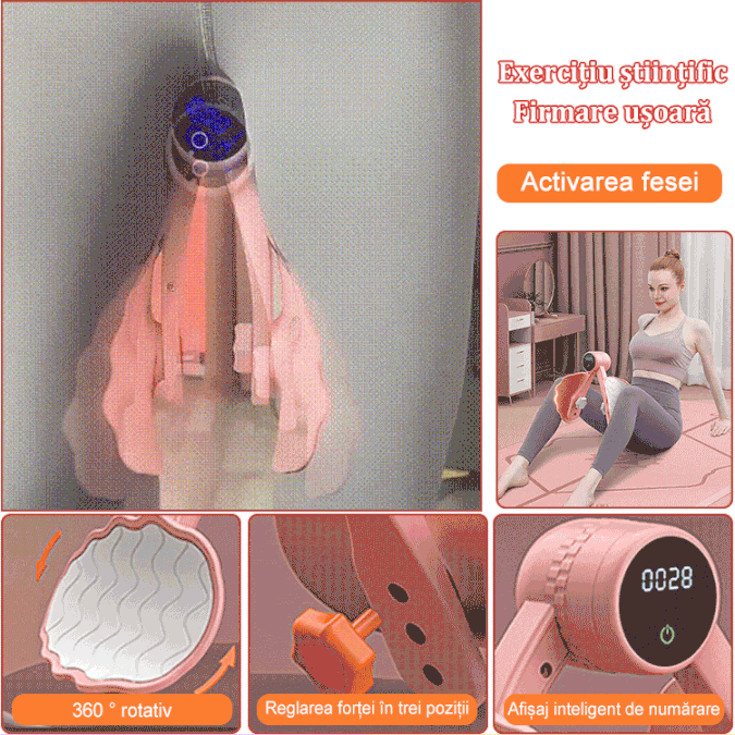 [Șold și picioare] Antrenor inteligent și reglabil pentru mușchii podelei pelvine