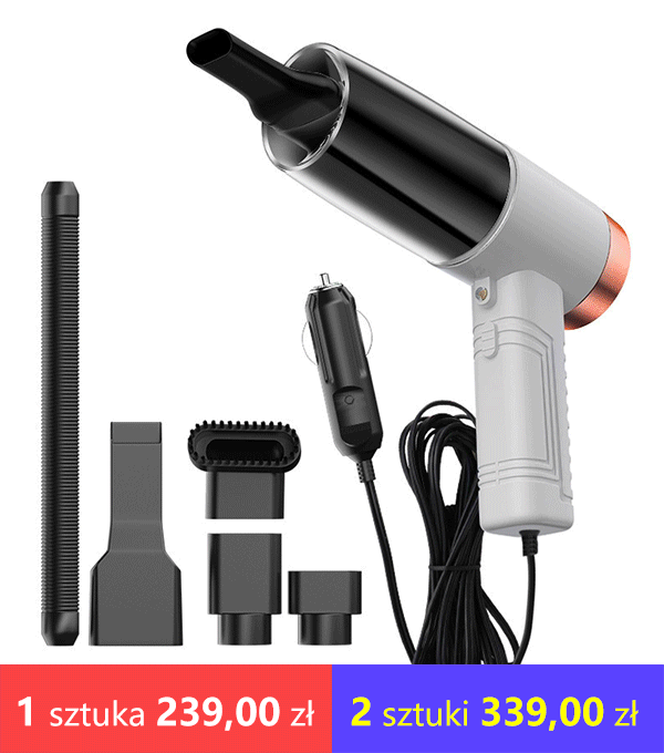 Przenośny miniodkurzacz 3 w 1 o dużej mocy