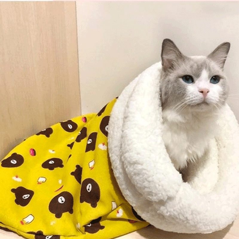 厚手ポケットタイプ猫用寝袋
