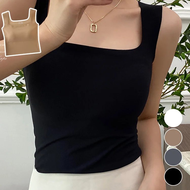 컵이 달린 캐미솔