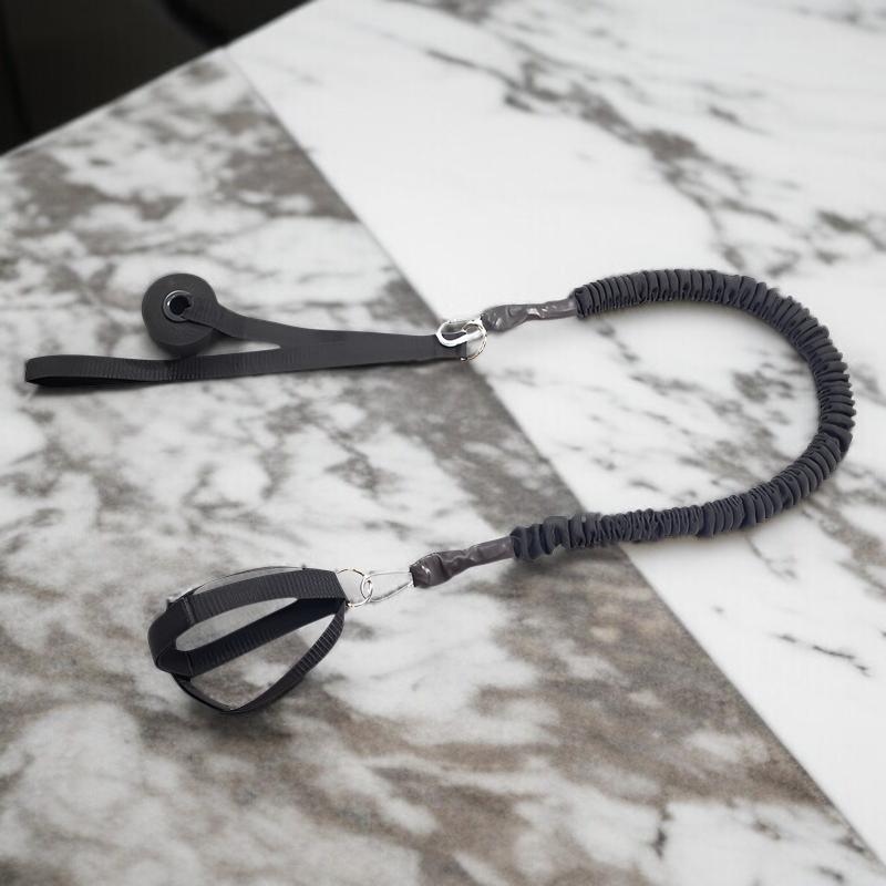 筋力トレーニング用実心球ロープ使用例