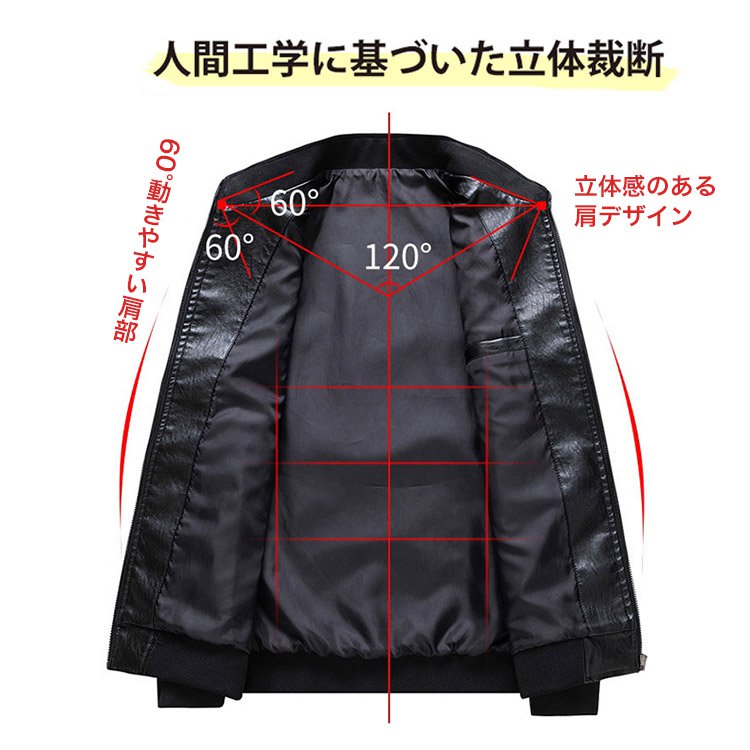 トレンディなレザージャケット