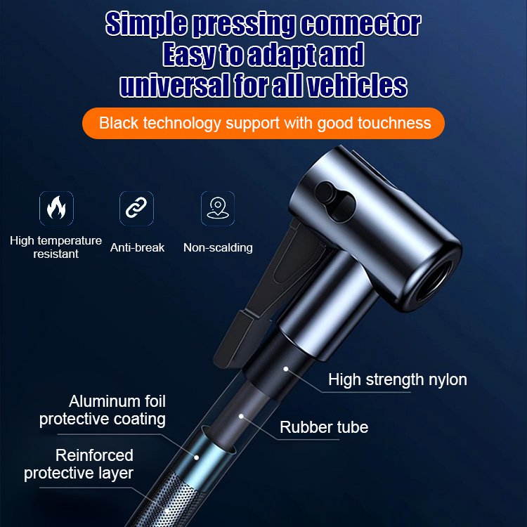 Portable high-power car air pump