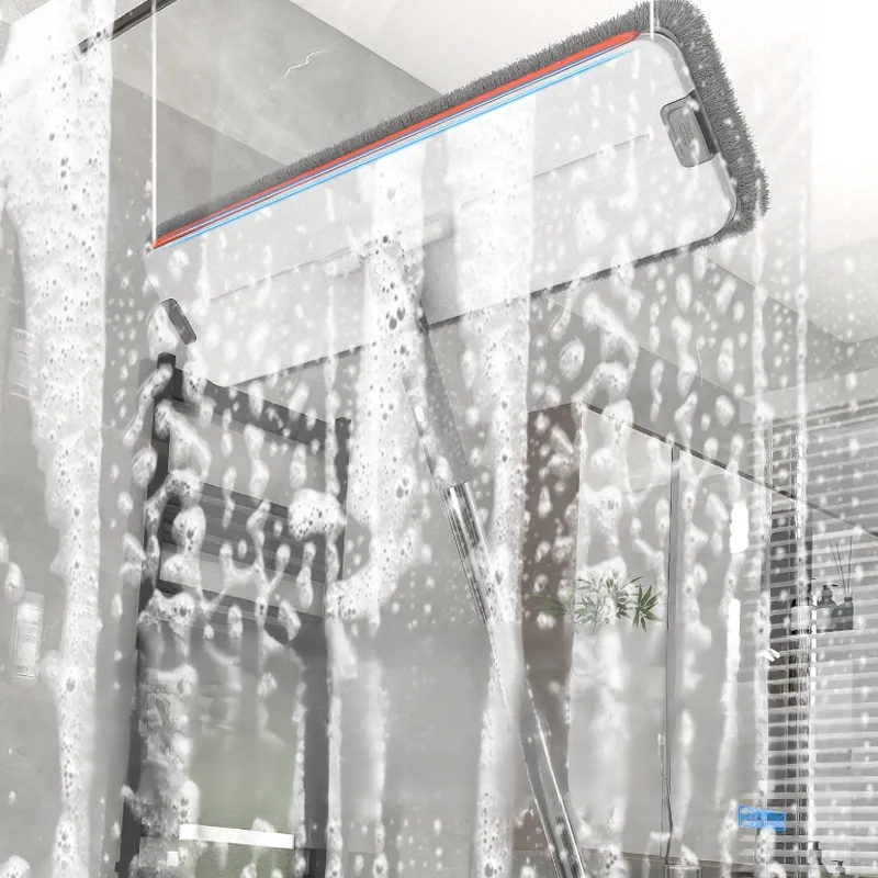 フラットモップの極太ハンドル部分のアップ