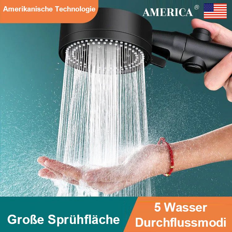 Fünfstufige Turbolader-Dusche