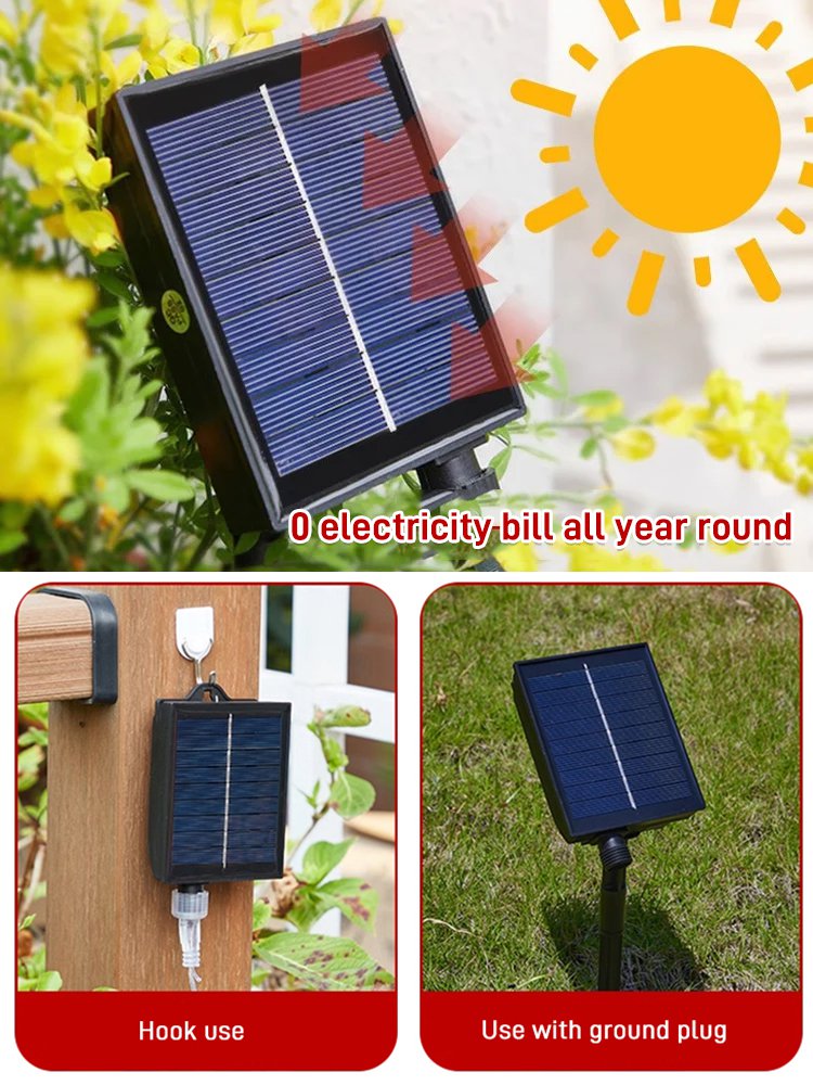 Solar camping ambient light