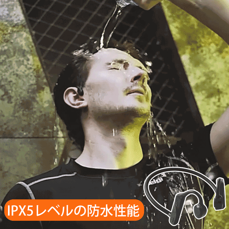 先端技術のK69骨伝導Bluetoothイヤホン