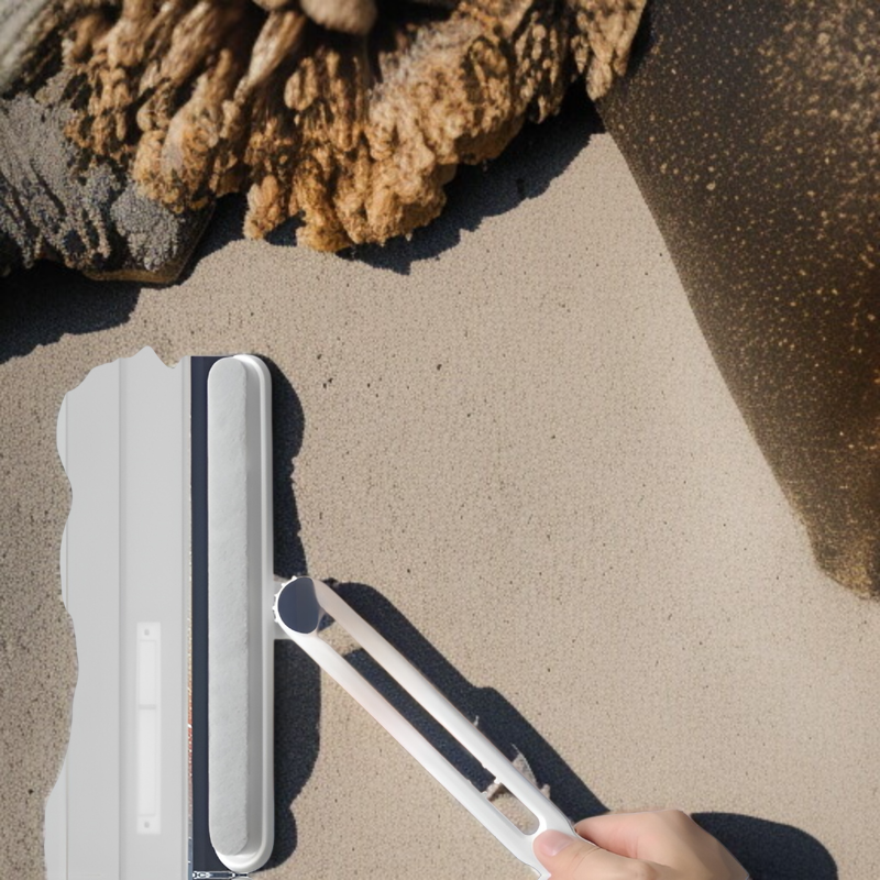 窓用ガラススクレーパー使用イメージ