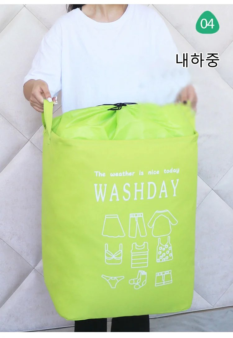 수납 주머니의 지퍼 디테일