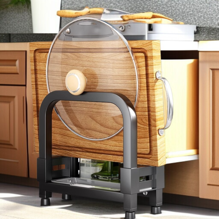 多機能高さゾーニングオーガナイザー マルチシェルフキッチンスパイスシェルフ キッチン用品 カウンター スパイス オーガナイザー ナイフホルダー 箸 オーガナイザー