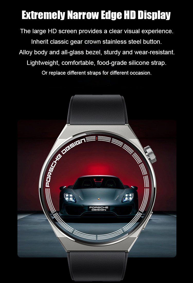 GT8 Porsche Sports Smartwatch
