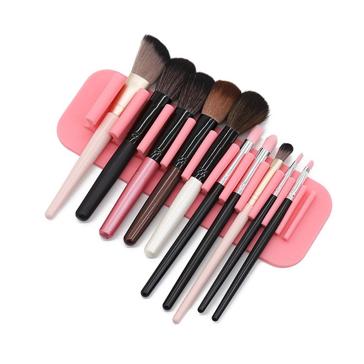 벽걸이식 메이크업 브러쉬 보관 실리콘