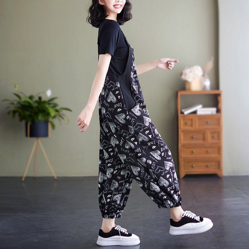 カジュアルサロペット